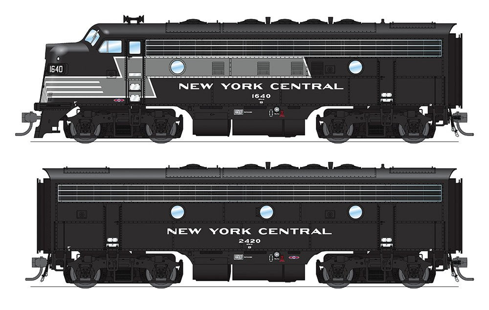 EMD F7A-B w/Snd NYC