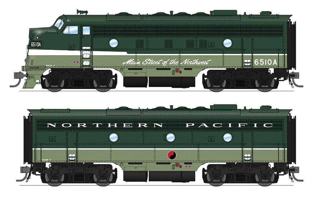 EMD F7A-B w/Snd NP