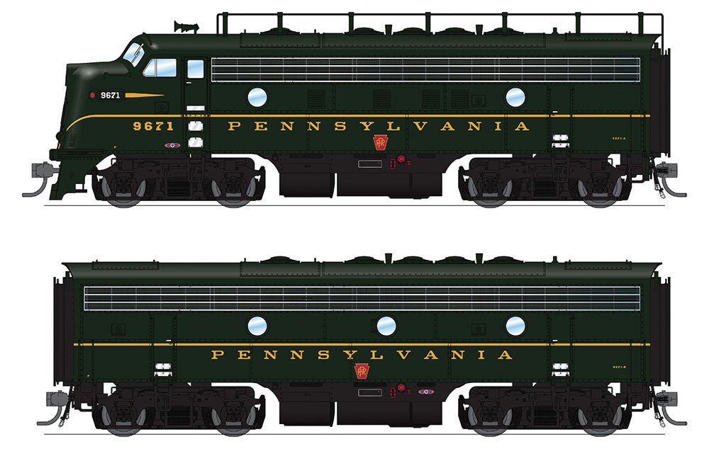 EMD F7A-B w/Snd PRR