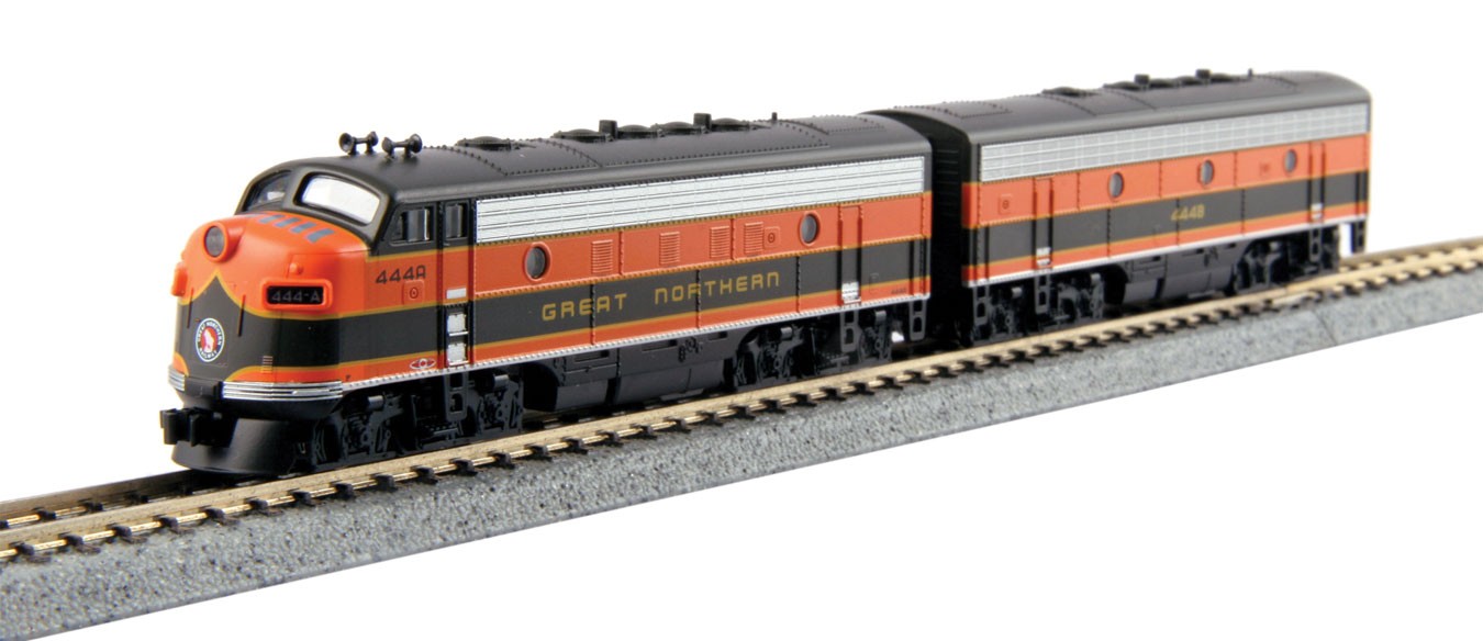 EMD F7A-B DCC GN #444A,B