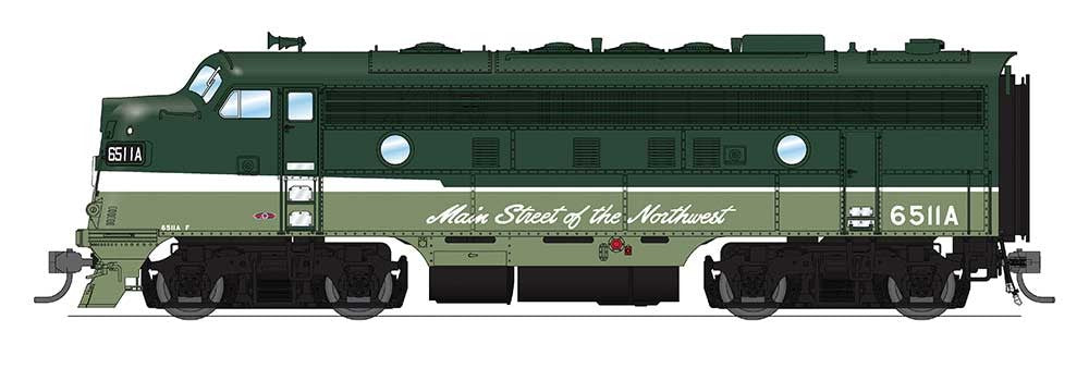 EMD F7A w/Snd NP #6511A
