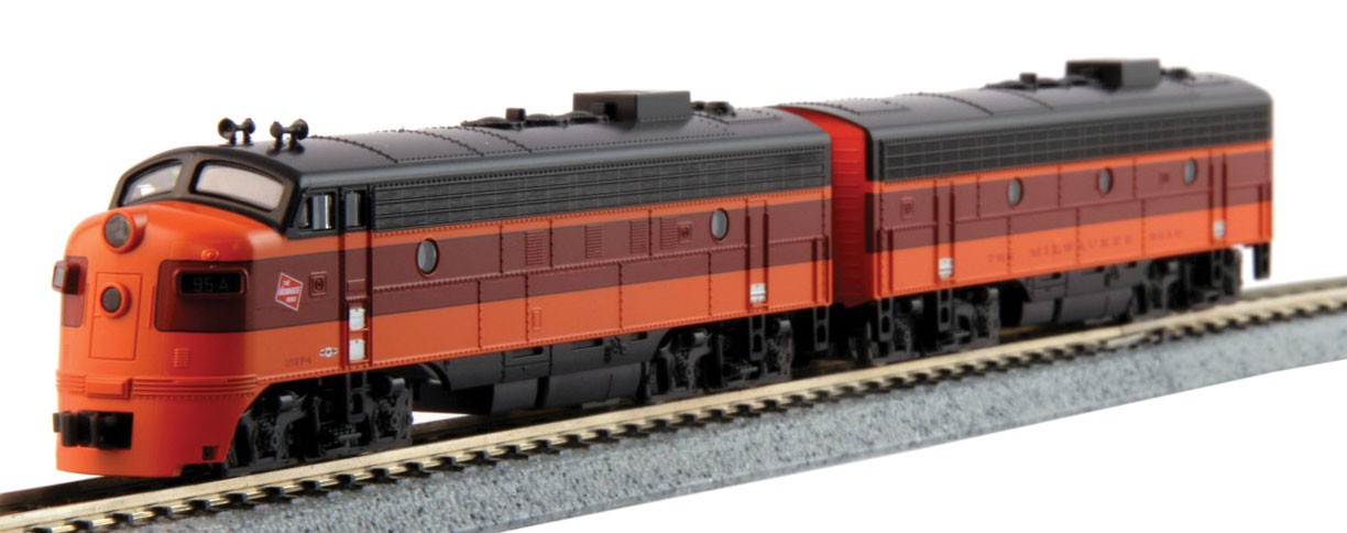 EMD FP7A/FP7B MILW #95A/B
