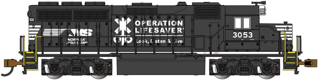 EMD GP40 wo/Snd NS OperLS