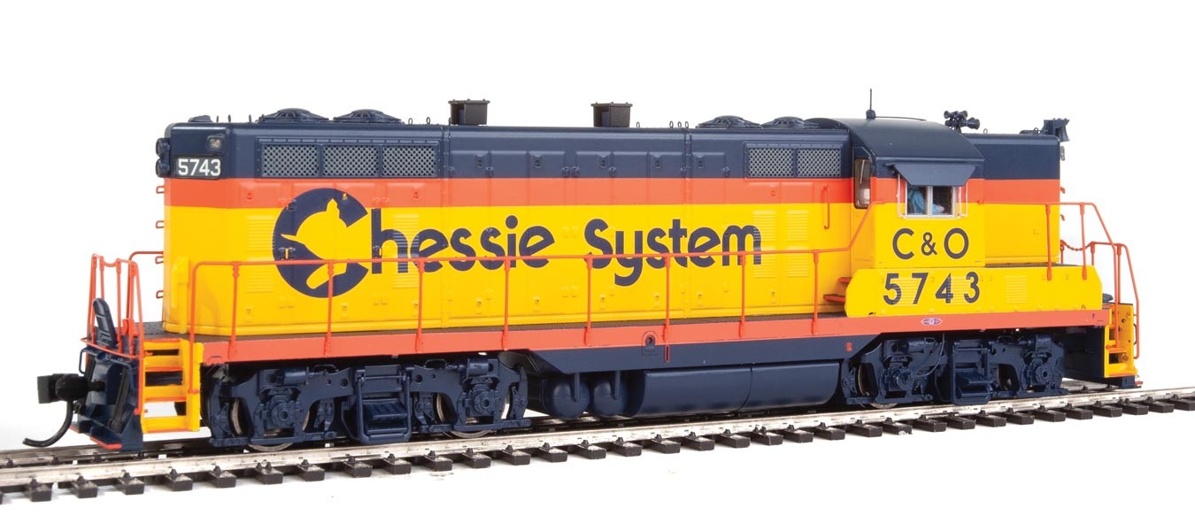 GP7 DC CHESSIE C&O #5743