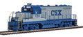 GP9 Low Hood DC CSX #1753