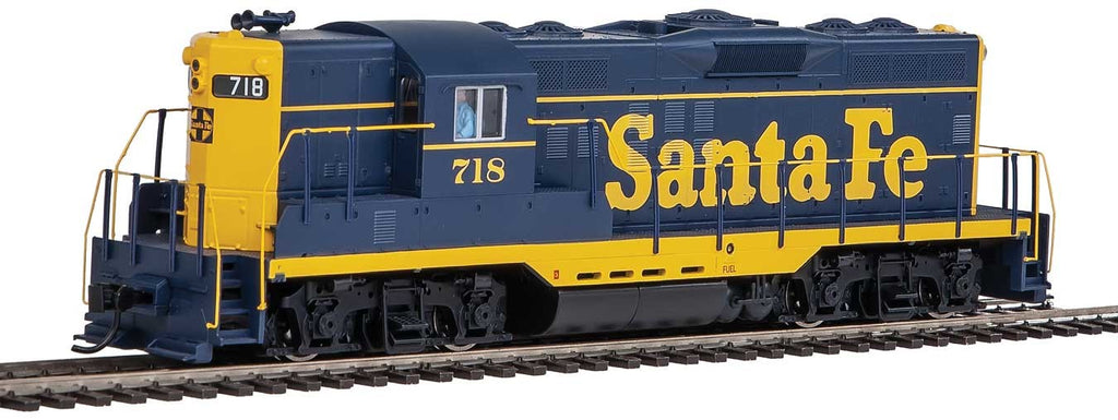 GP9 Hi Hood DC ATSF #718
