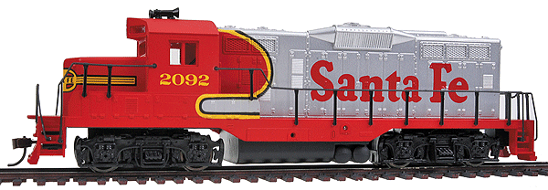 EMD GP9M RTR ATSF #2092