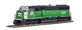 SD60M 2wn DCC BN #9258