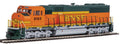 SD60M 2wn DC BNSF #8163