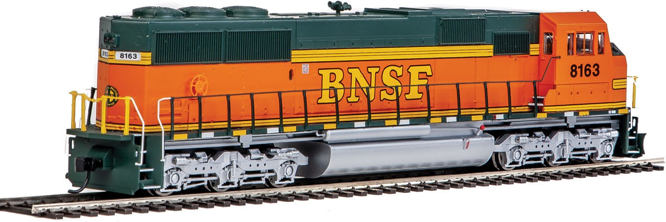 SD60M 2wn DC BNSF #8163