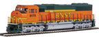 SD60M 2wn DC BNSF #8175