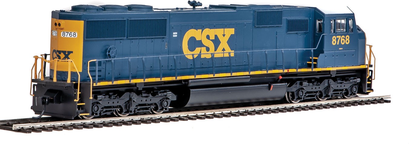 SD60M 2wn DC CSX #8768