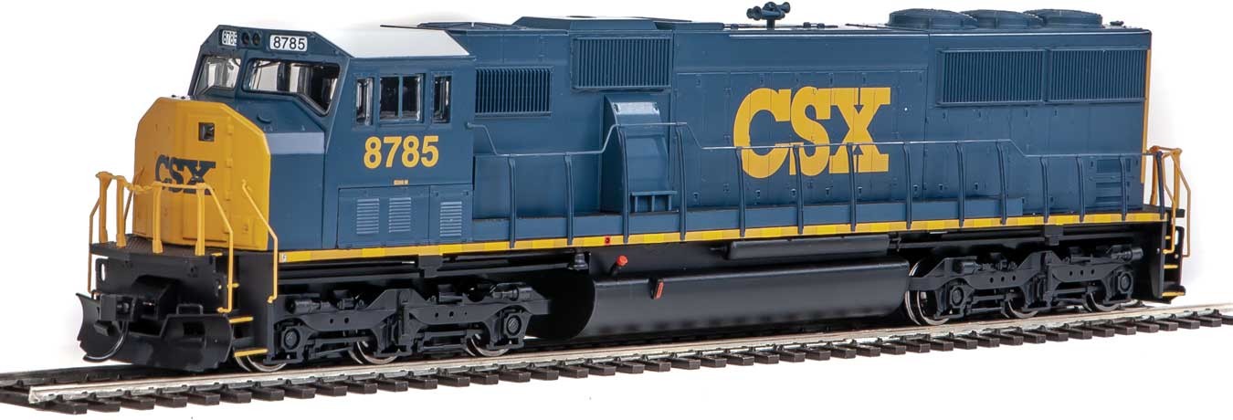 SD60M 2wn DC CSX #8785