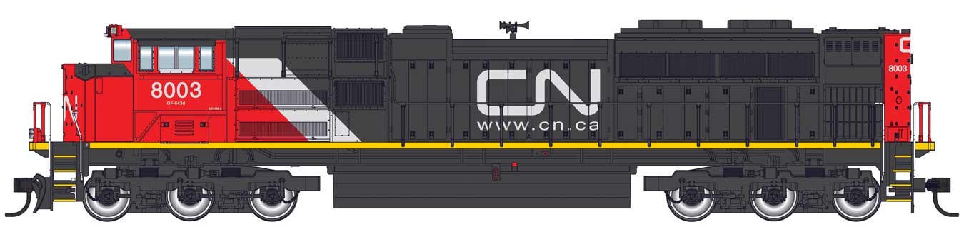 SD70ACe DC CN #8003