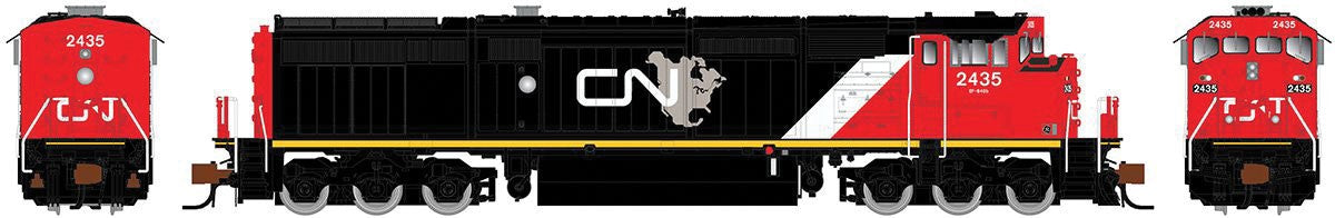 Dash 8-40CM DCC CN #2437