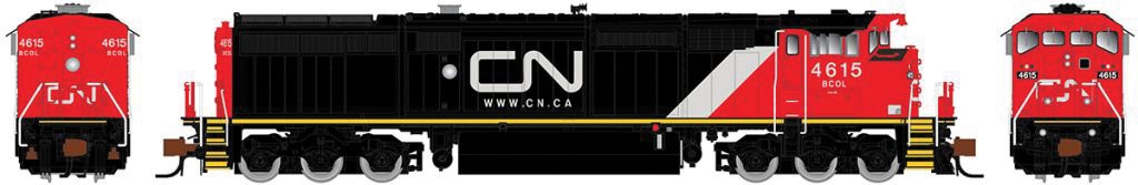 Dash 8-40CM DCC BCOL 4615