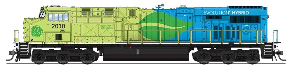 GE ES44AC DCC GE #2010