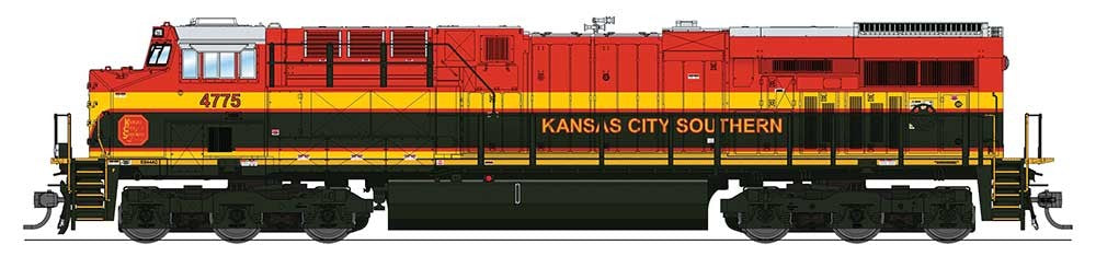 GE ES44AC DCC KCS 4775