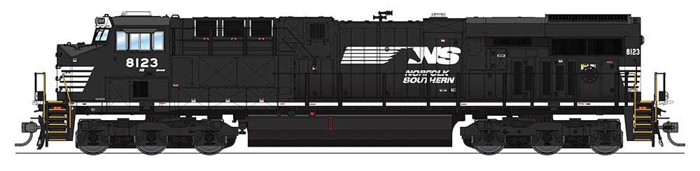 GE ES44AC DCC NS 8123