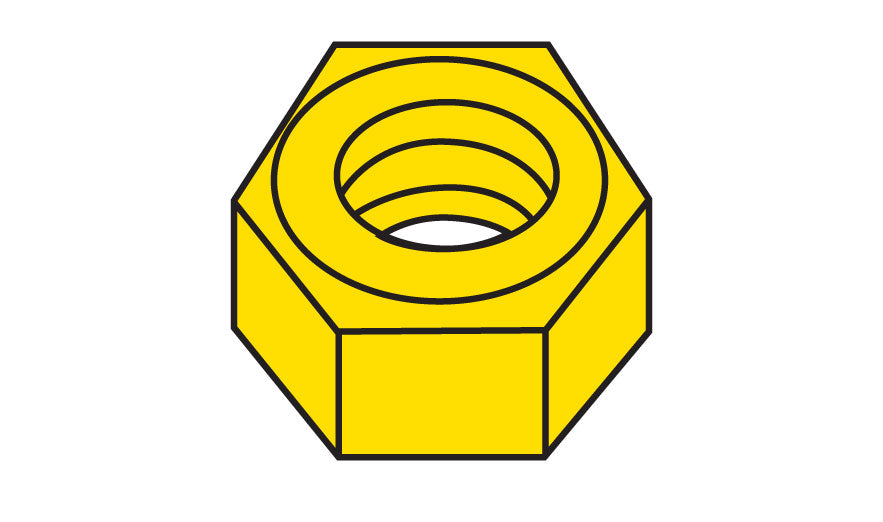 Hex nut #2-56          5/